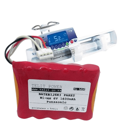 TELIT POWER Baterija RC1800AA05AA, NiMH, 6V, 1600mAh, Za Agilia Fresenius Kabi Infuzionu pumpu