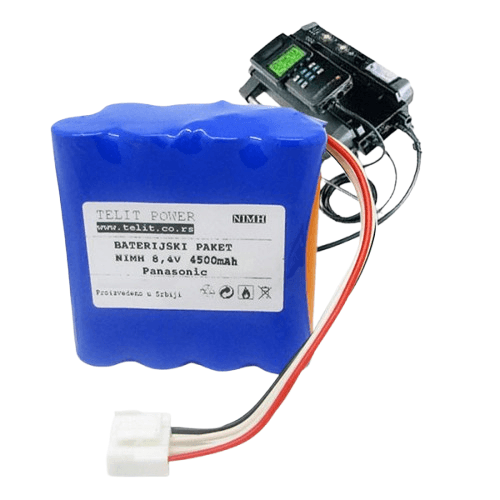 TELIT POWER Baterija Panasonic, NiMH, 8.4V, 4500mAh,  Za TESTO 350-S i TESTO 350-XL