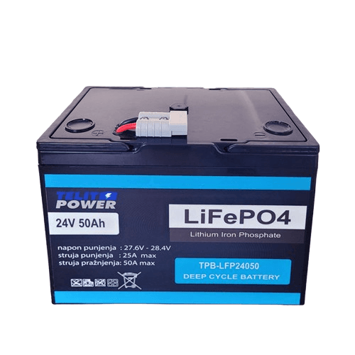 TELIT POWER Akumulator TPB-LFP24050, LiFePO4, 24V, 50Ah