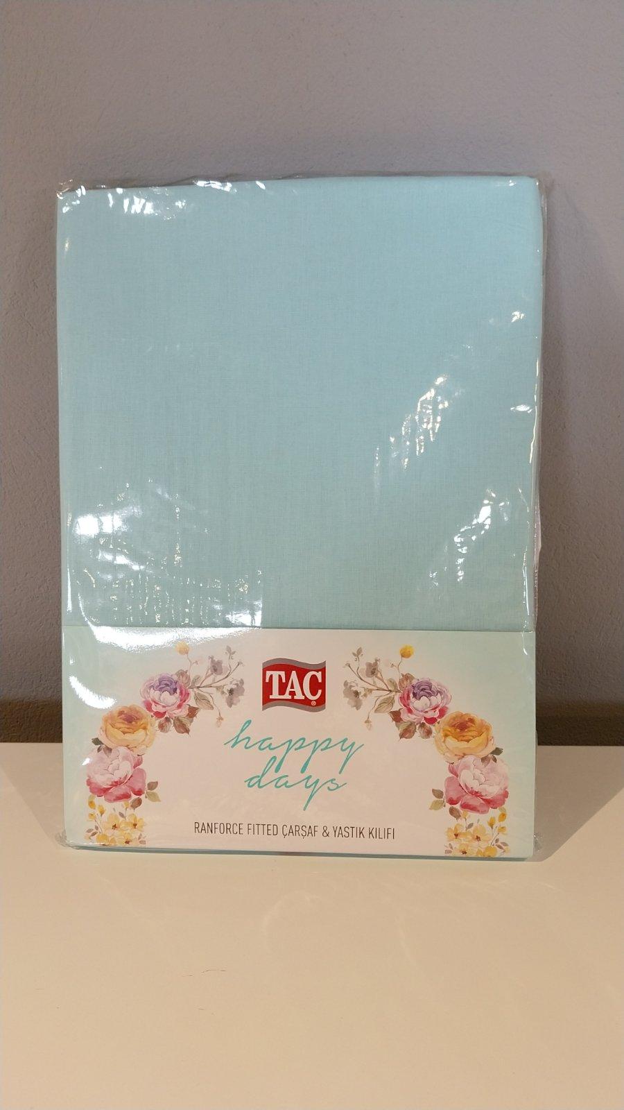 Tac Set posteljine, 100x200cm, Svetloplavi