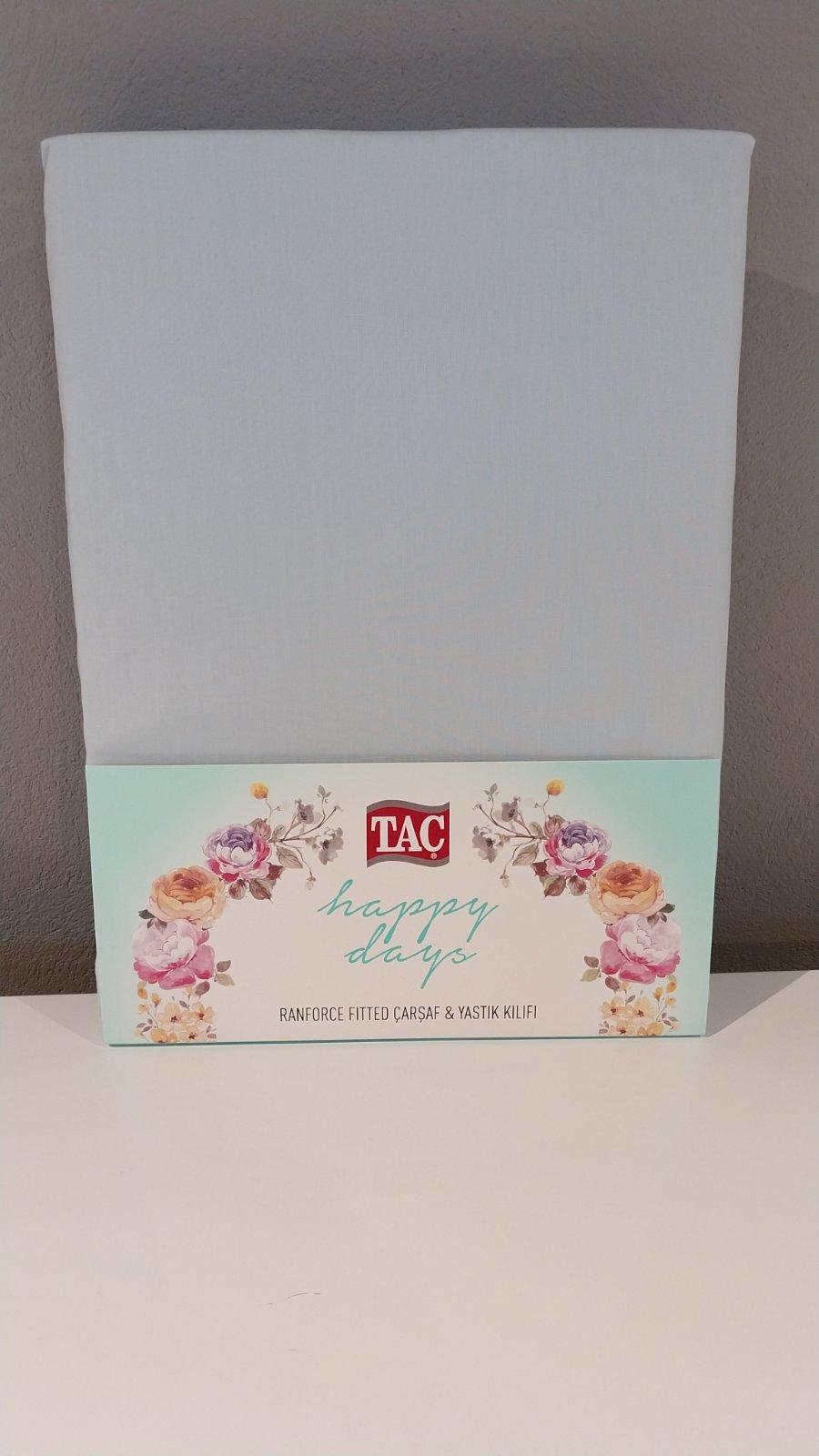 Tac Set posteljine, 180x200cm, Svetloplavi