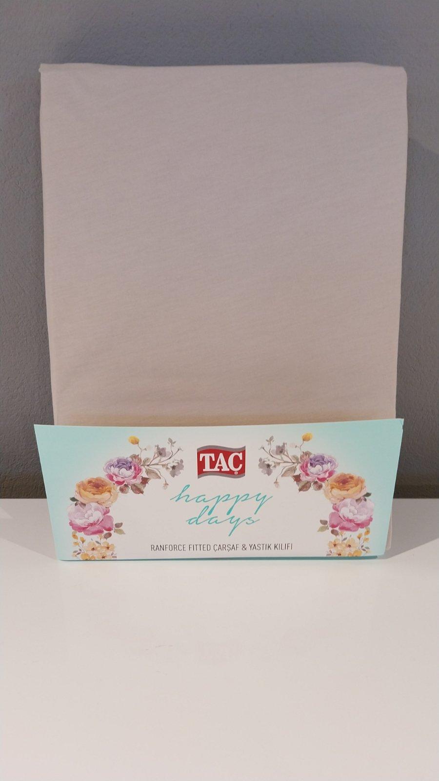 Tac Set posteljine, 180x200cm, Bež