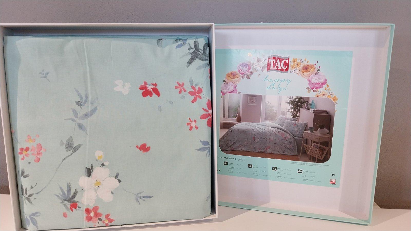 Tac Set posteljine Julian, 160x220cm, Menta