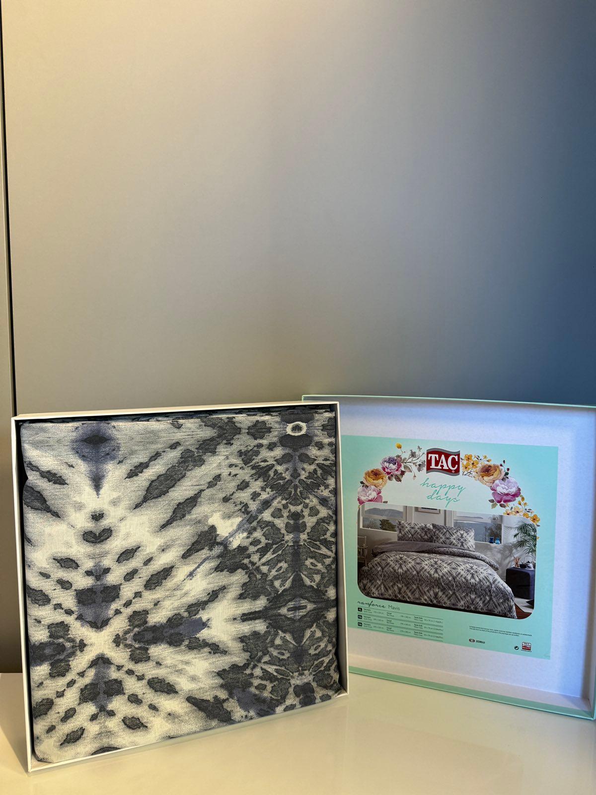 Tac Set posteljine Mavis, 200x220 cm, Tamnosivi