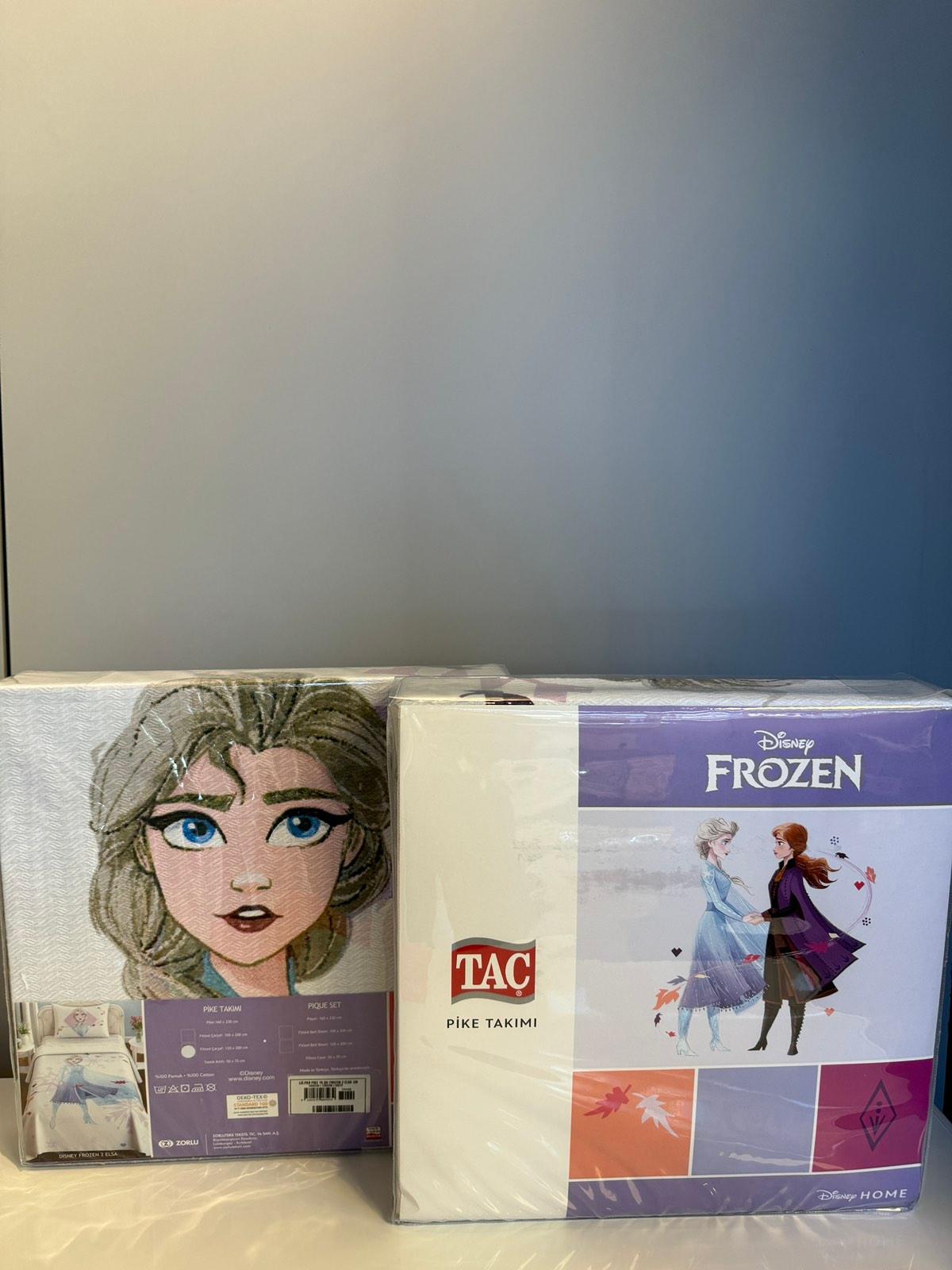 Tac Set posteljine sa prekrivačem za devojčice Frozen 2 Elsa, 160x230cm, Lavanda