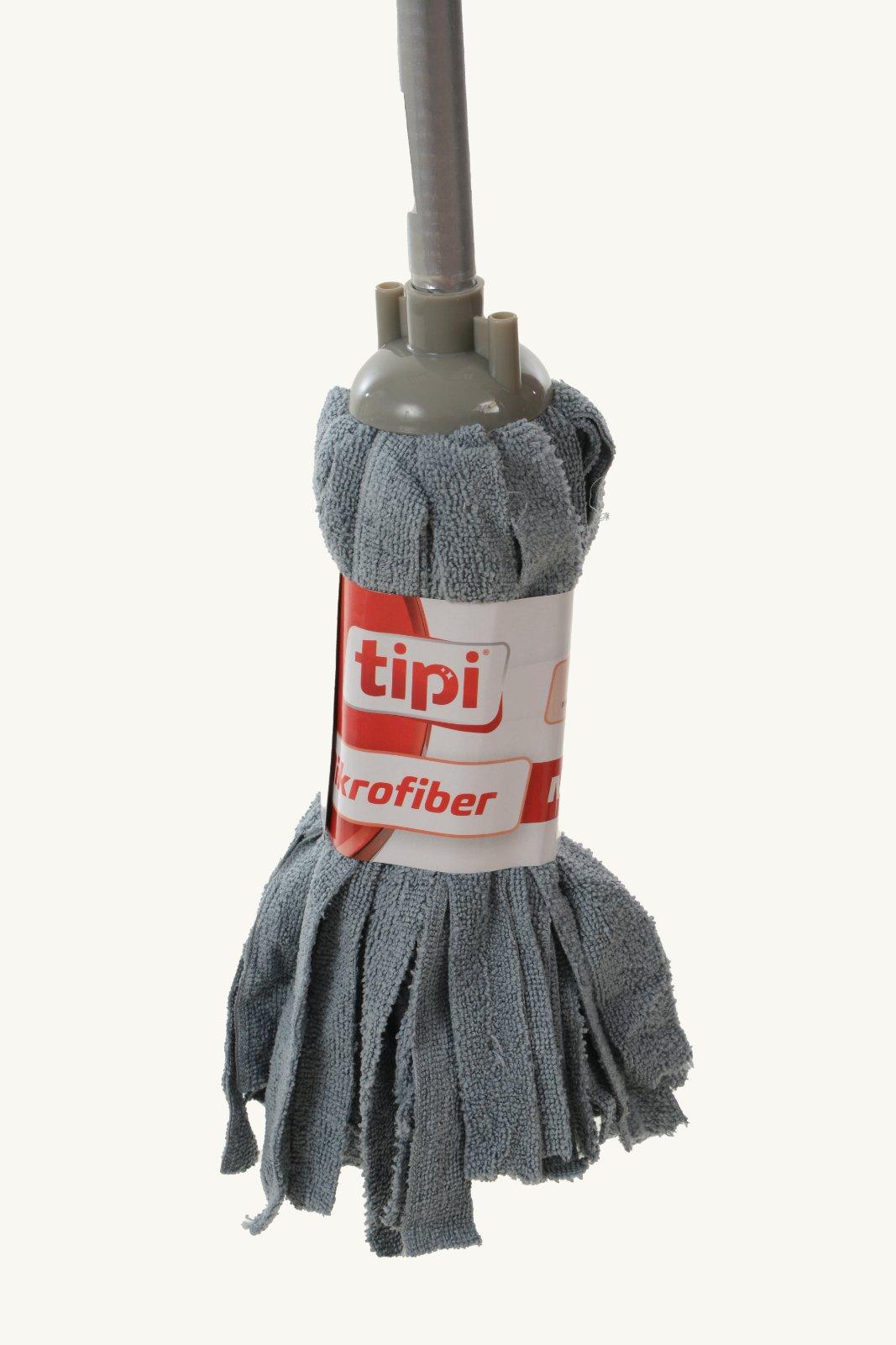 Tipi Mop, Mikrofiber, Sivi
