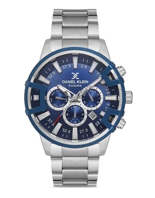 DANIEL KLEIN Muški sat  Exclusive DK 13430-2 srebrna boja