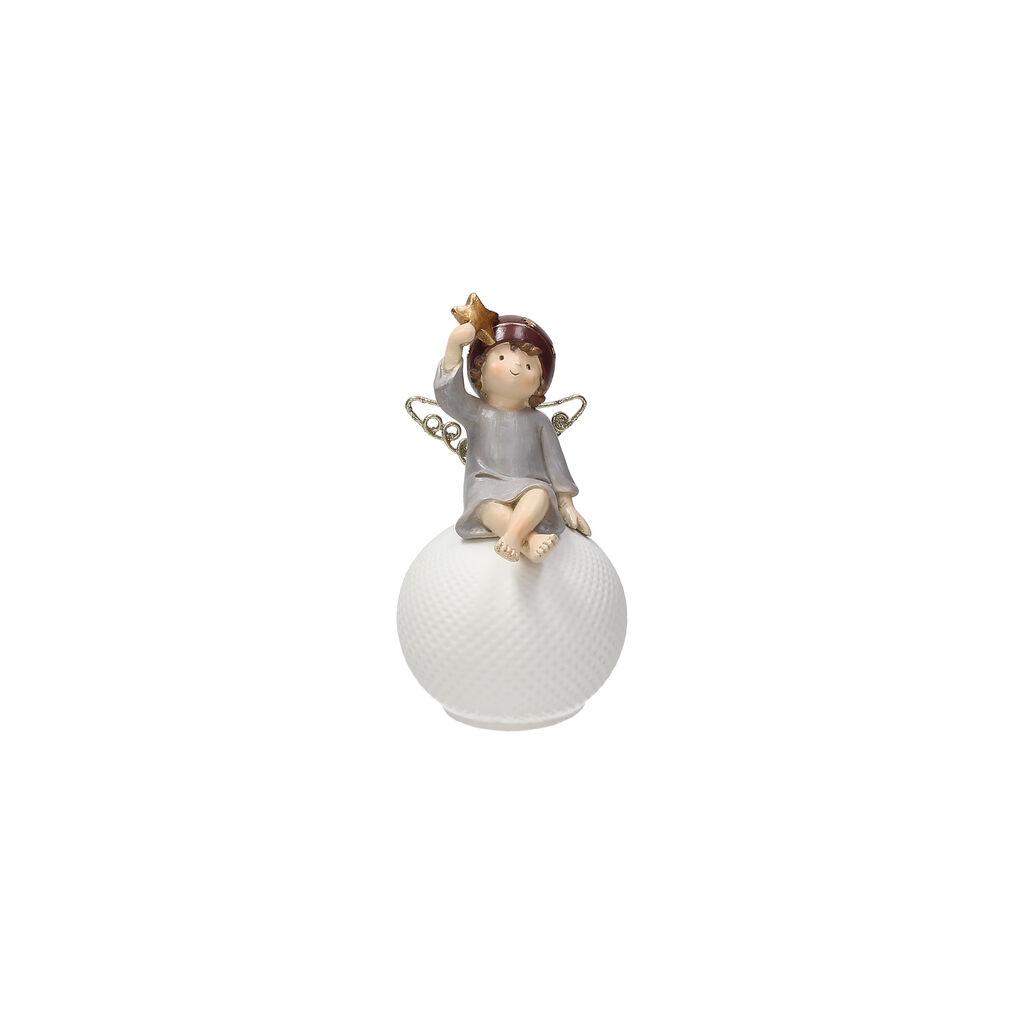 Tognana Dekorativna figura Anđeo sa LED svetlom, 15 cm