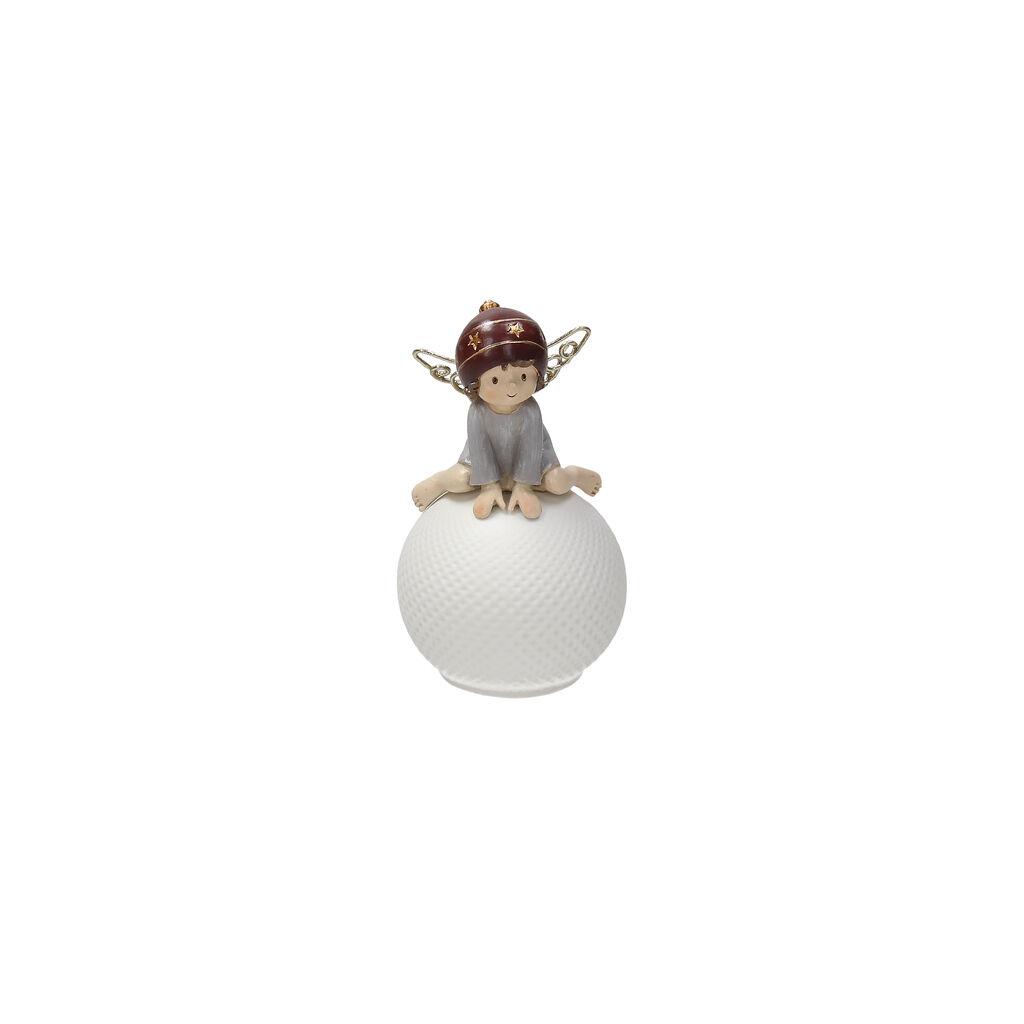 Tognana Dekorativna figura Anđeo sa LED svetlom, 14 cm