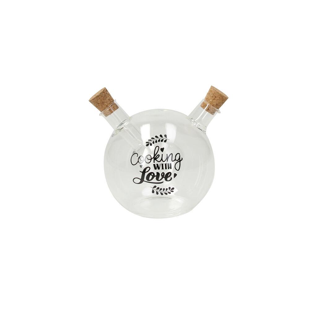 Tognana Staklena flaša za ulje i sirće Cooking With Love, 480 ml