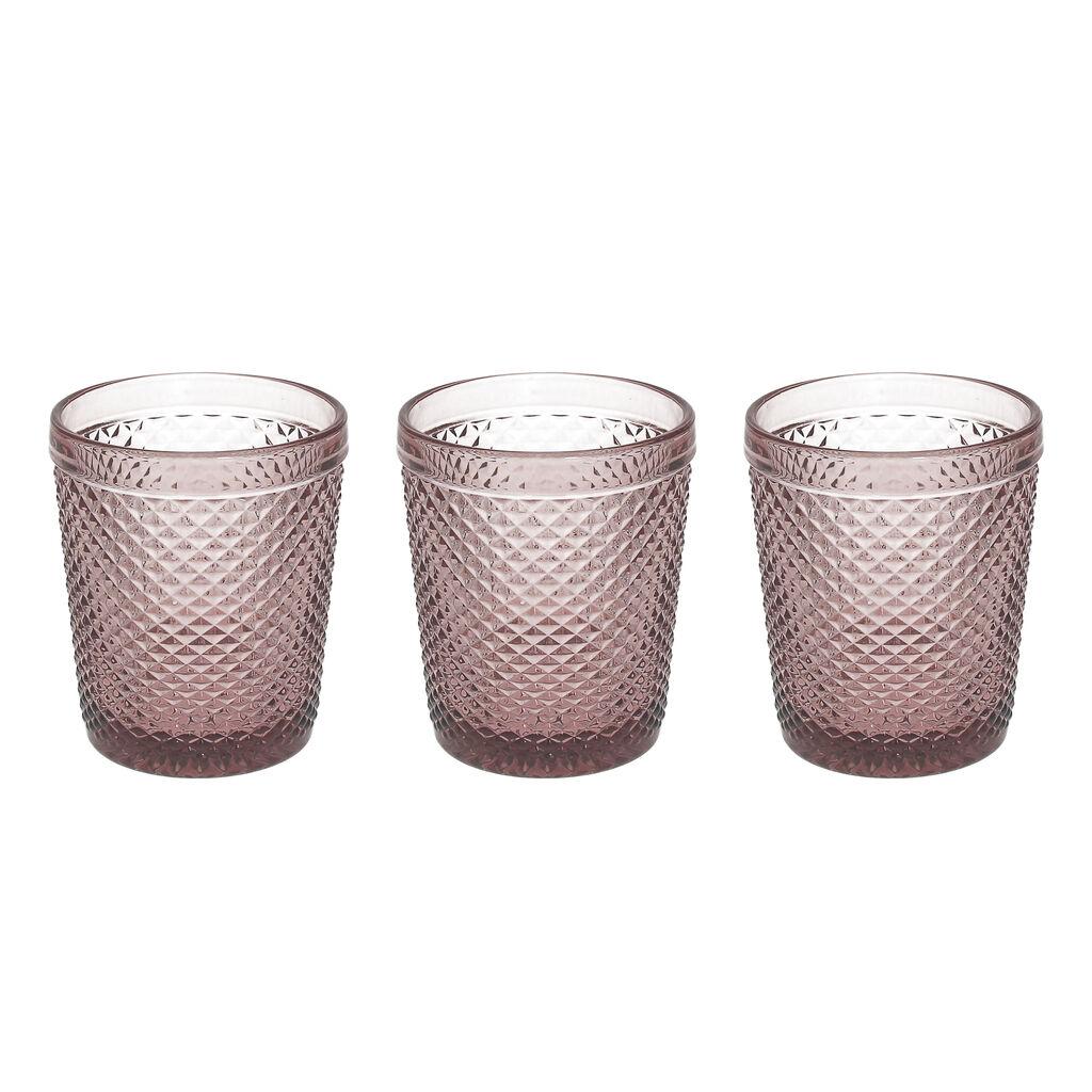 Tognana Set čaša Diamante Ciclamino, 3 komada
