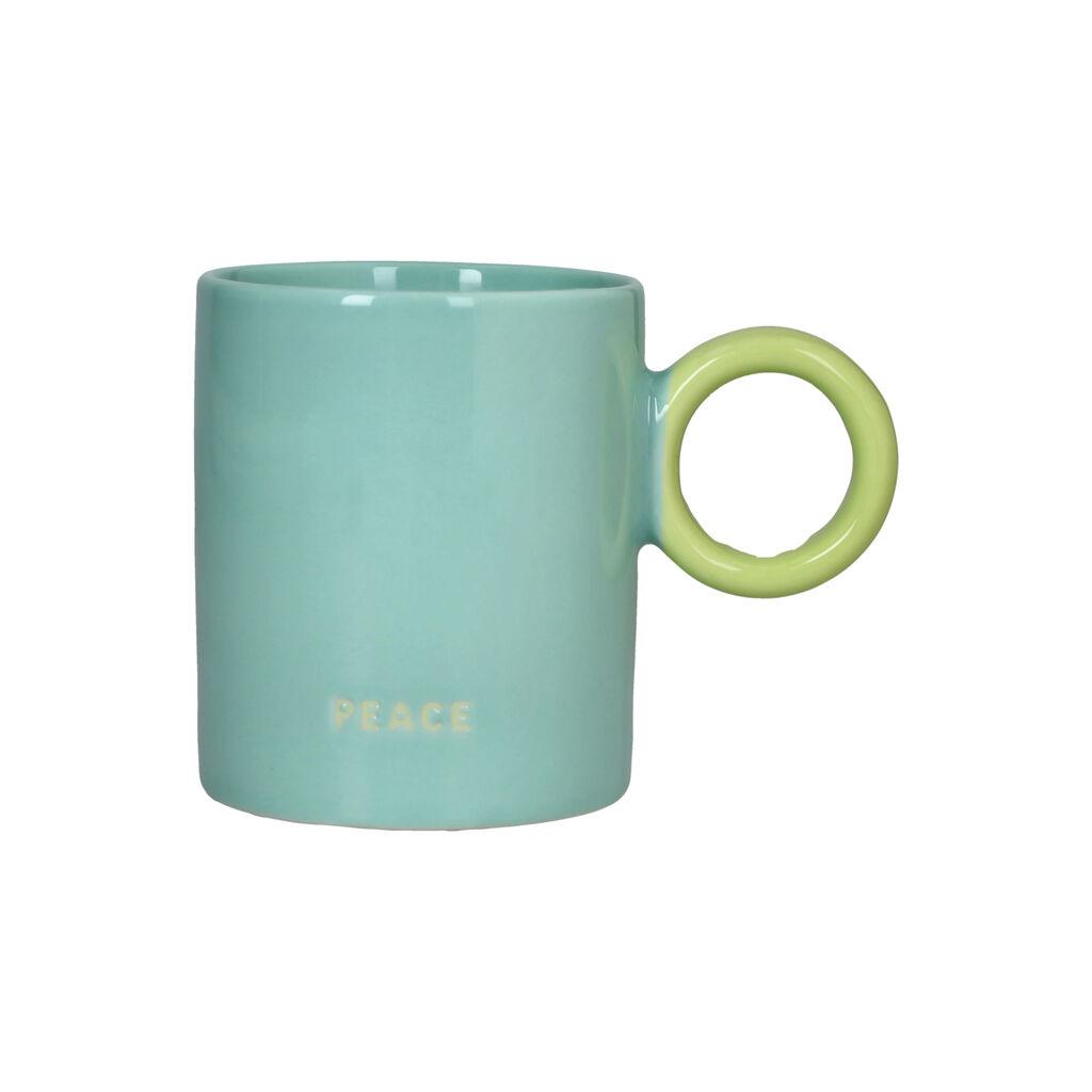 Tognana Šolja Peace, 350 ml, Plavo-zelena
