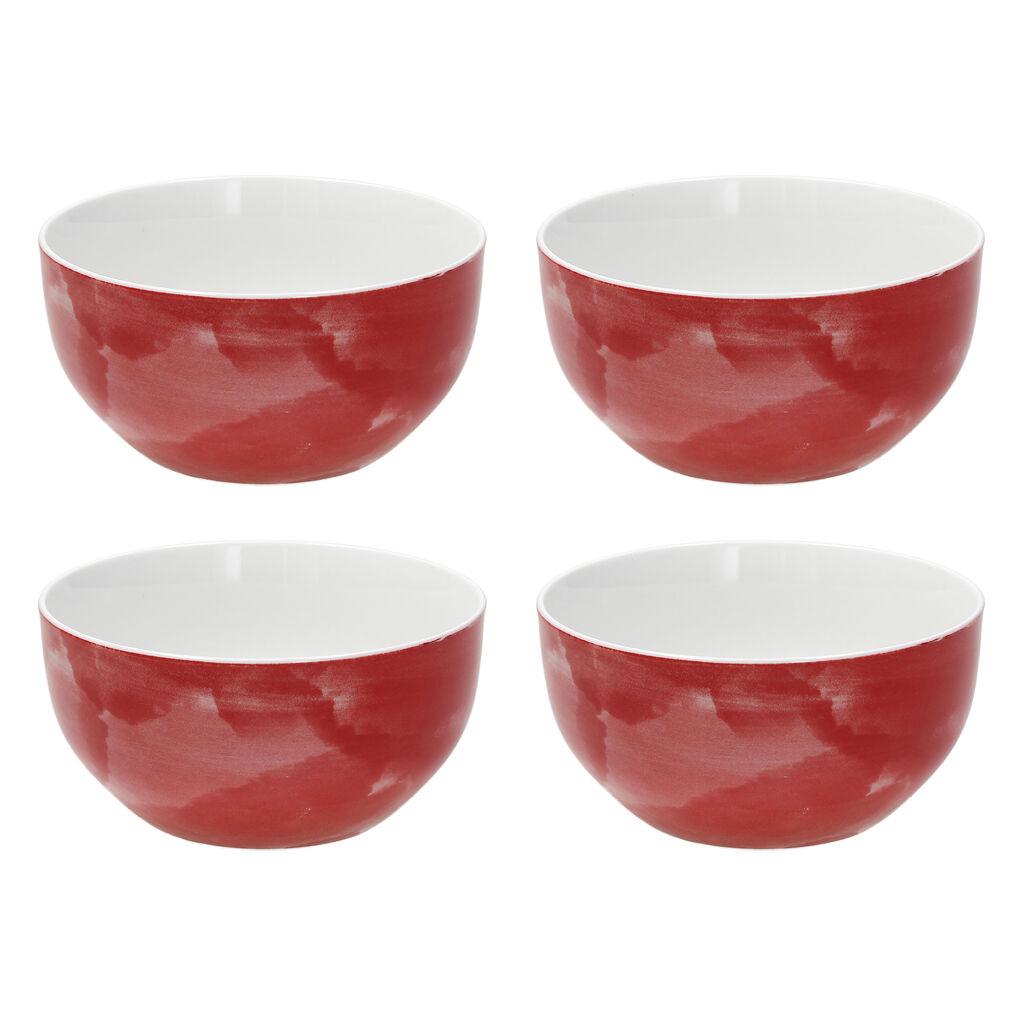 Tognana Set činija Colorplay, 4 komada, Crveni