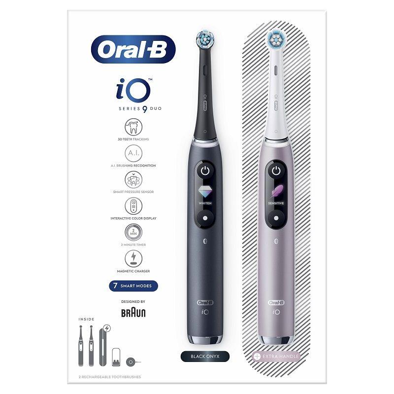 ORAL B Električne četikice za zube iO9 Duo Pack 2/1