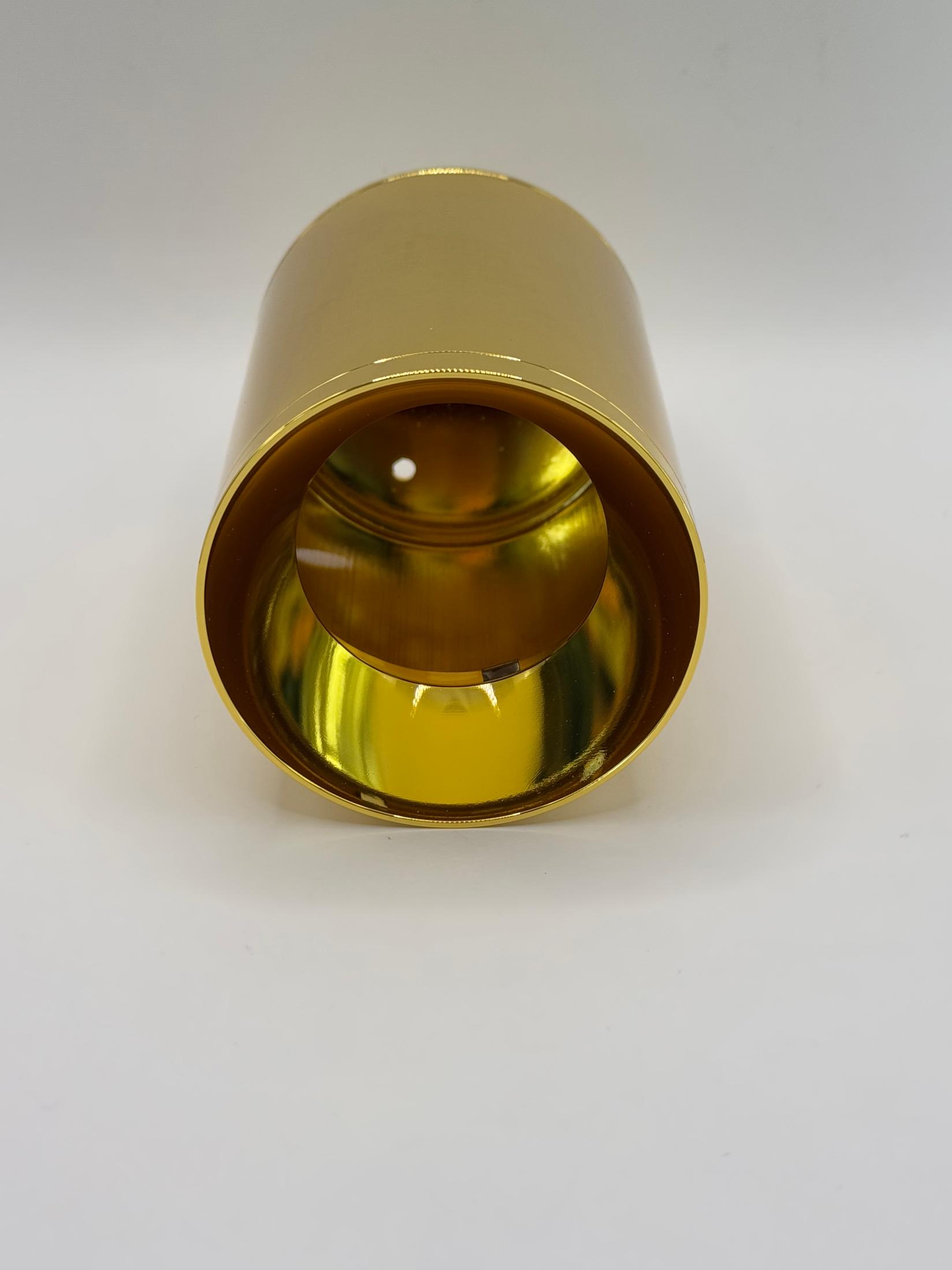 TOTETM TIM Nadgradna rozetna prazna GU10, TLM-PR17-T70GO, Krug, Zlatna