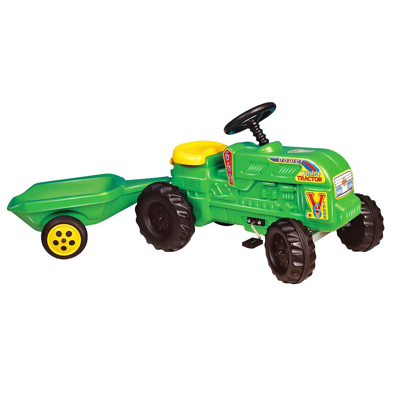 DENIS Traktor sa prikolicom zeleni