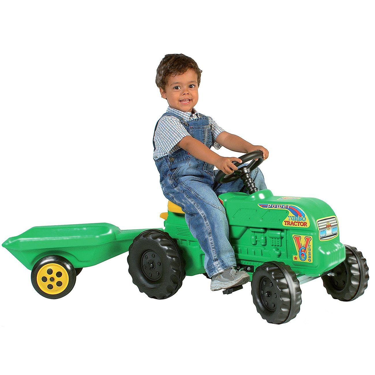 Selected image for DENIS Traktor sa prikolicom zeleni