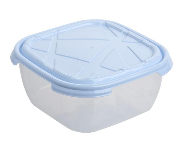 Plastična posuda Frigo Linea quadro 1l, Svetloplava