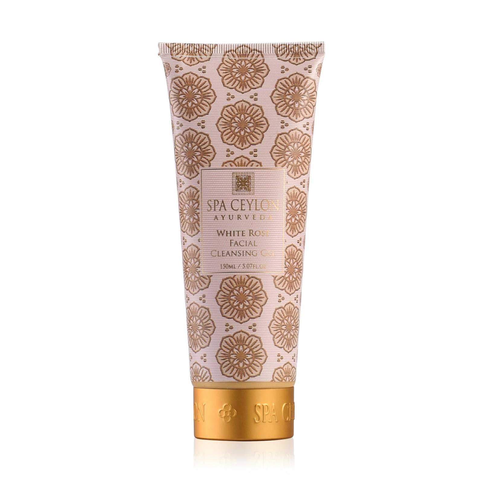 Tropical Glow Gel za čišćenje lia, Bele ruže, 150ml