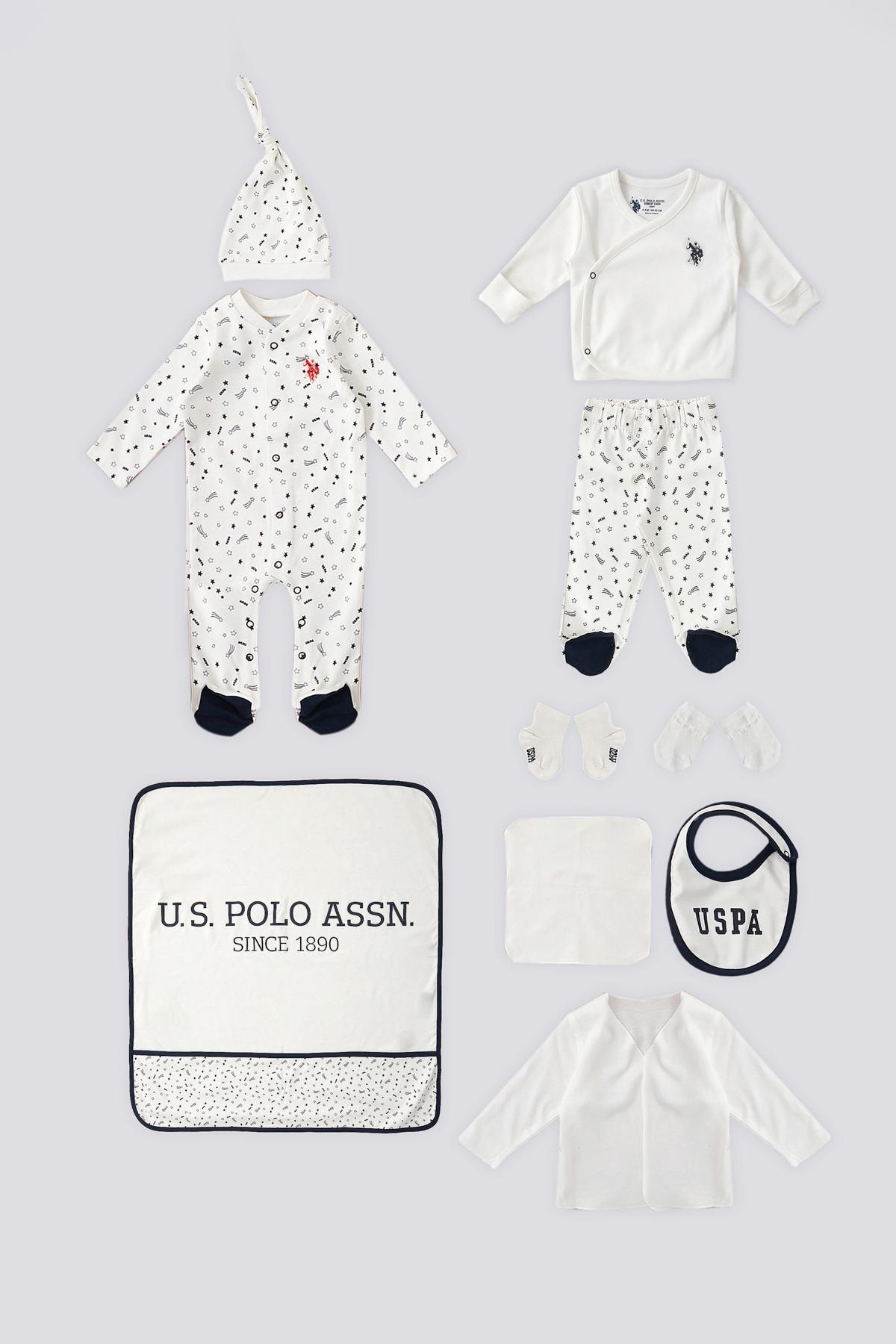 Selected image for U.S. POLO ASSN. Set za bebe, USB1417, Beli