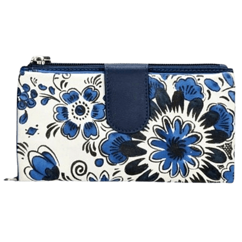 Ženski kožni novčanik Happy Wallet, Plavi