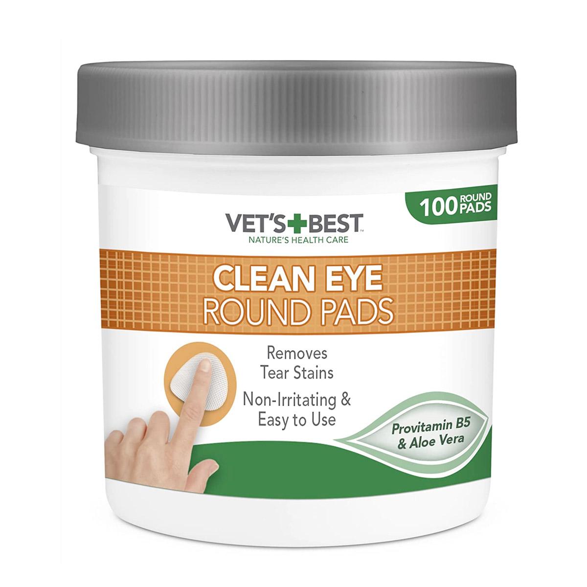 VET'S BEST Vlažne maramice za čišćenje očiju kod pasa 100/1
