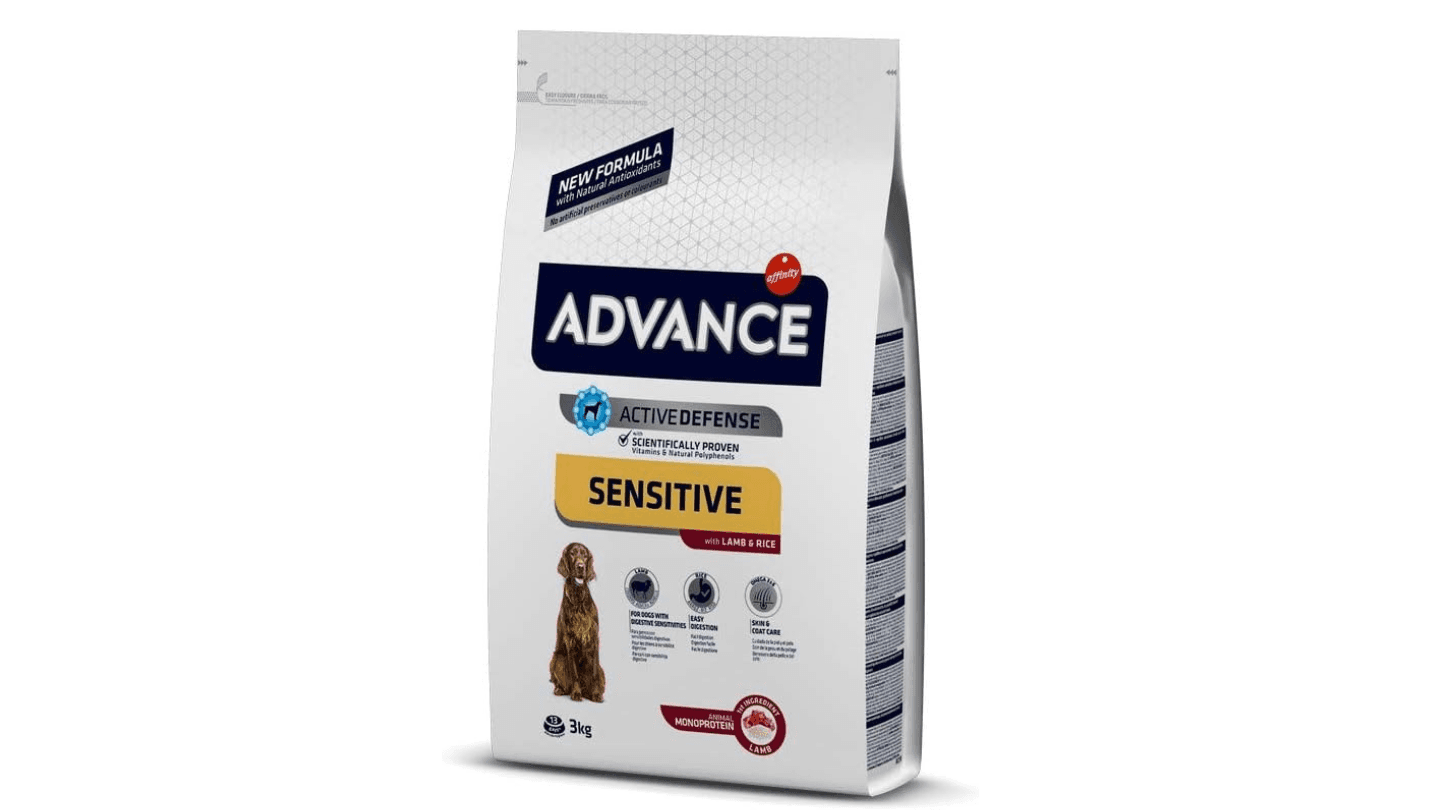 ADVANCE Suva hrana za pse Sensitive - jagnjetina i pirinač 3kg