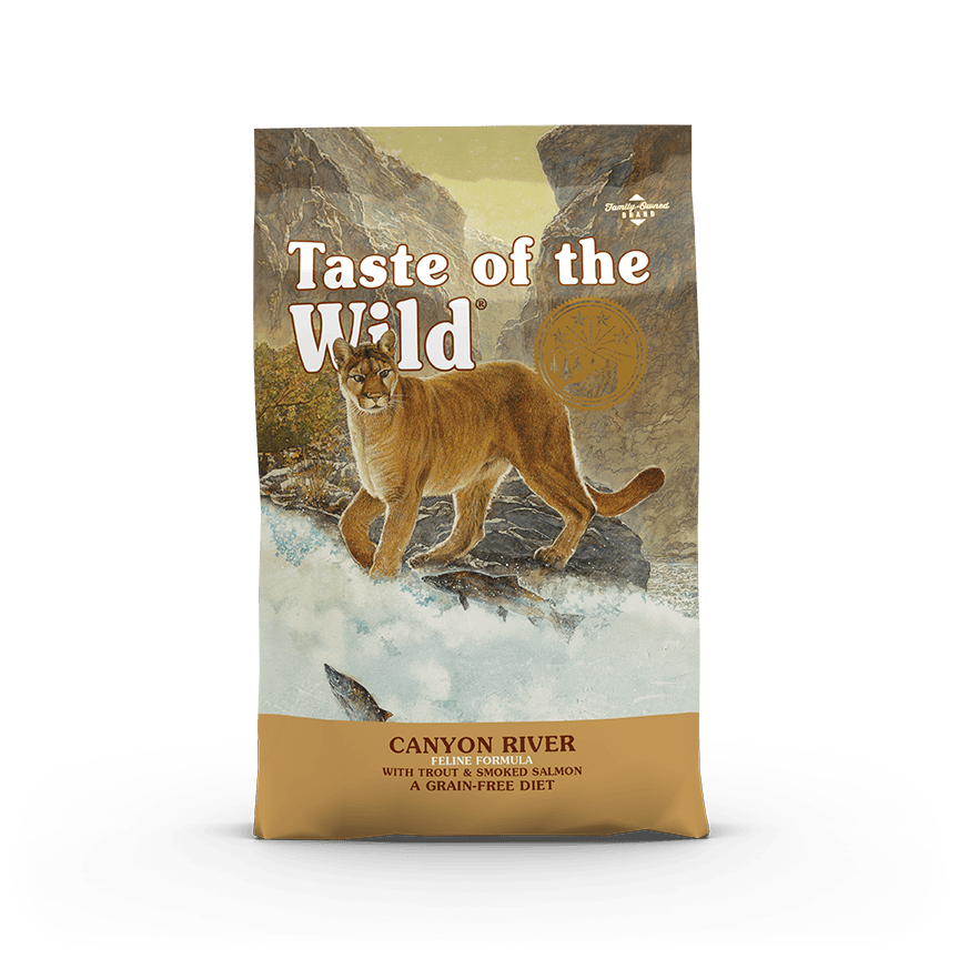 TRAINER Suva hrana za mačke sa ukusom pastrmke i dimljenog lososa Taste of the wild 2kg