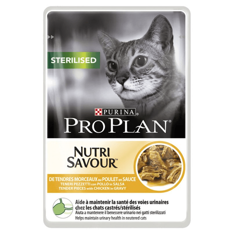 PURINA PRO PLAN Sosić za sterilisane mačke sa ukusom piletine za Nutri Savour 85g