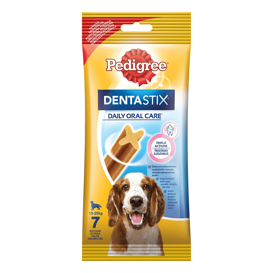 PEDIGREE Poslastica za srednja rase pasa Denta stix 180g 7/1