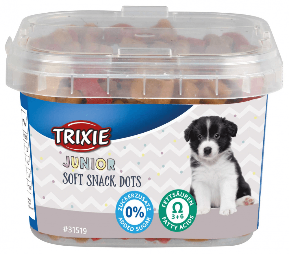 TRIXIE Poslastica za štence Junior Soft Snack Dots 140g 31519