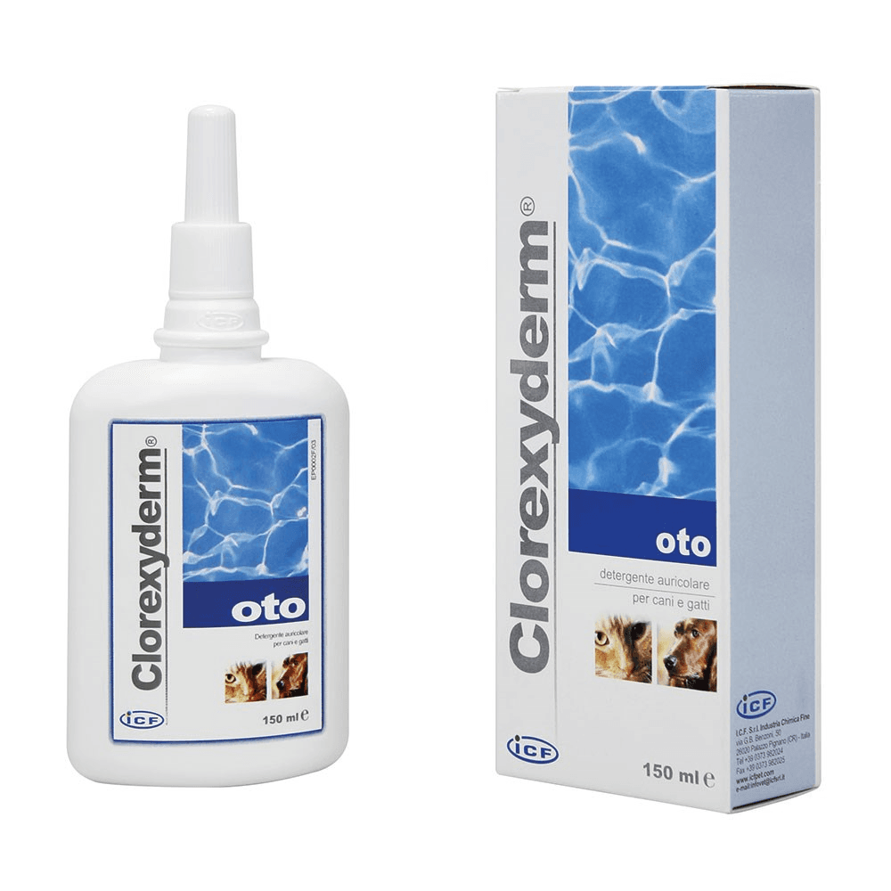 ICF Losion za uši za pse i mačke Clorexyderm oto 150ml