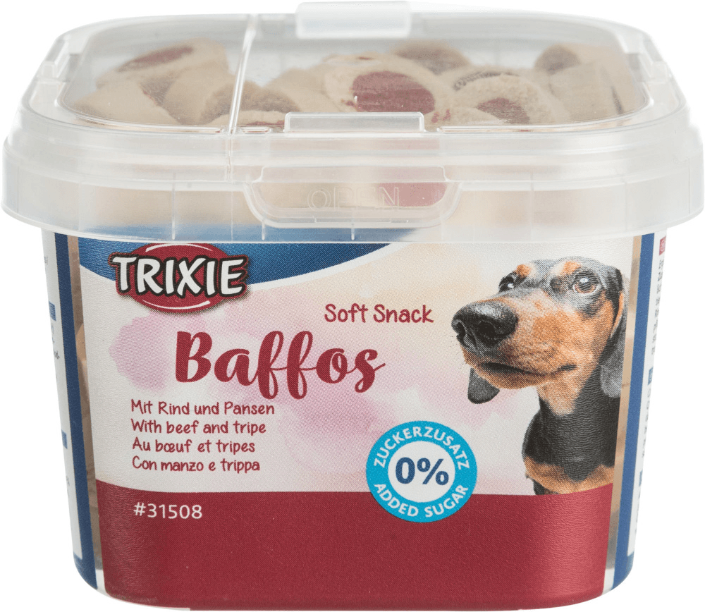 TRIXIE Poslastica za pse Soft Snack Baffos 140g 31508