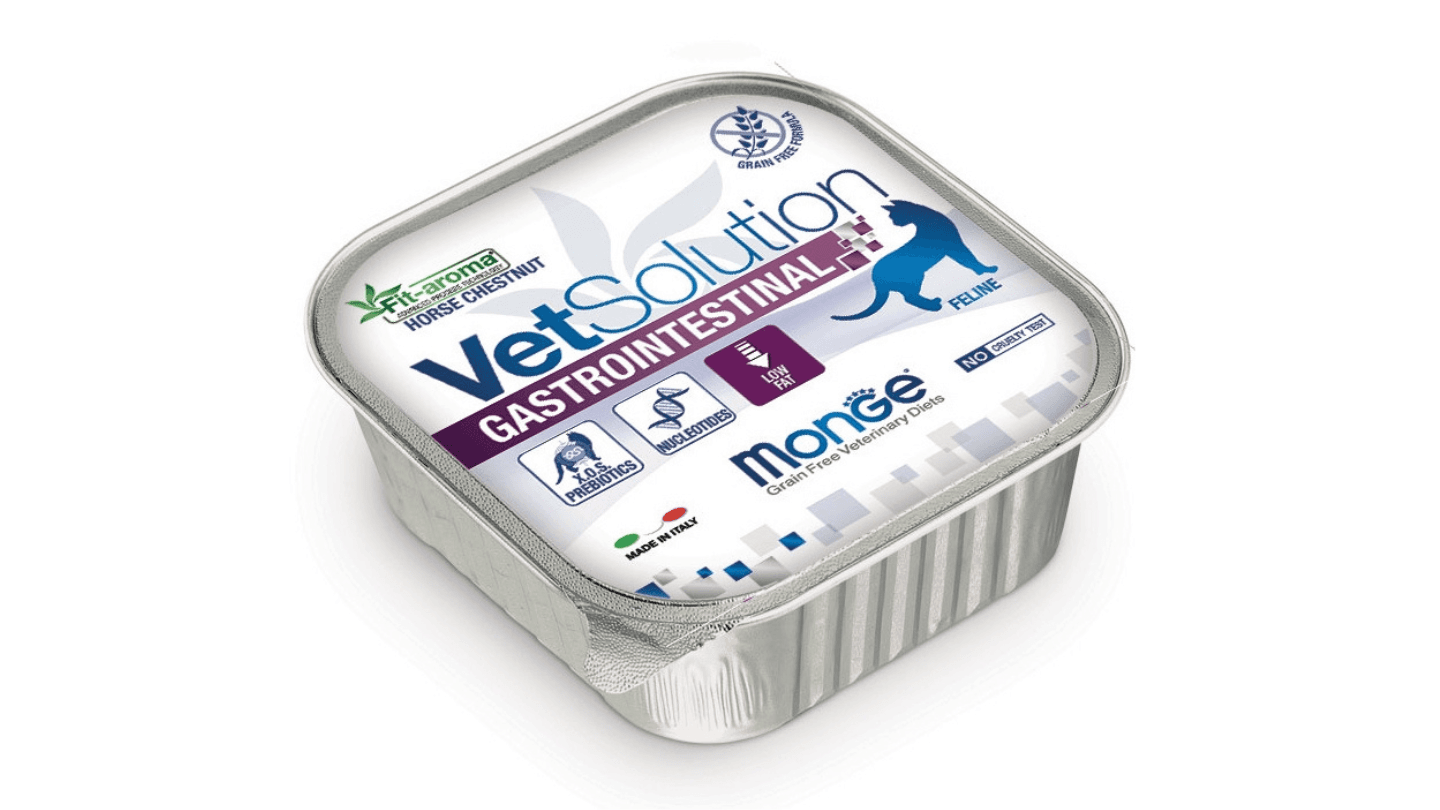 MONGE VETSOLUTION Medicinska hrana za mačke bez žitarica Gastrointestinal 100g