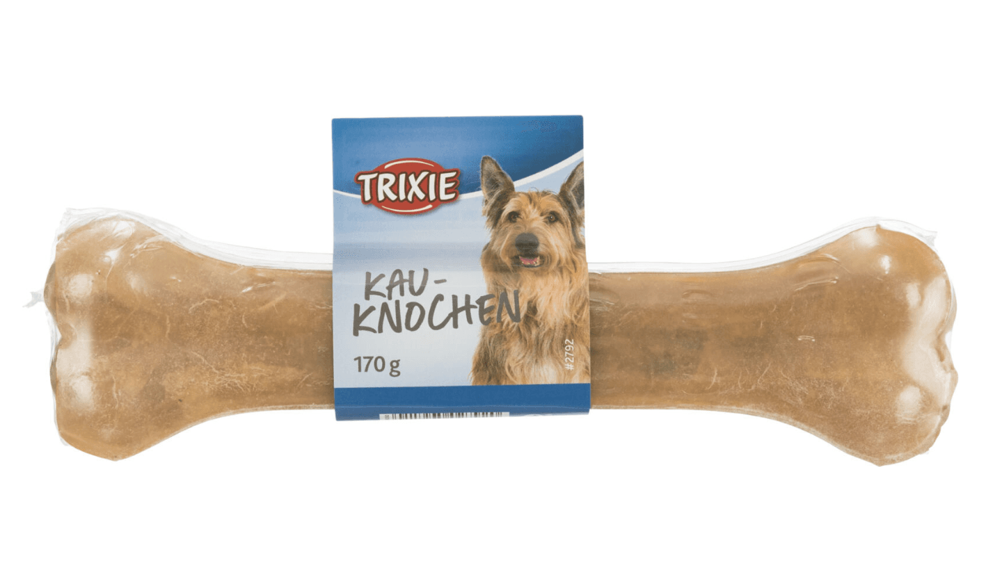 Selected image for TRIXIE Poslastica za pse presovan kožna kost Chewing Bones 21cm 170g 2792