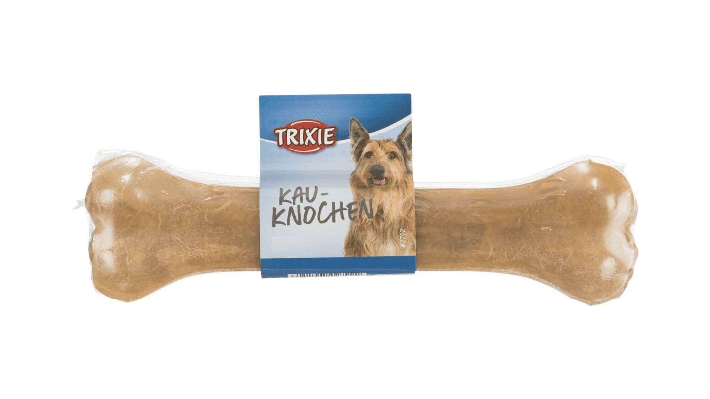Selected image for TRIXIE Poslastica za pse presovan kožna kost Chewing Bones 17cm 90g 2791