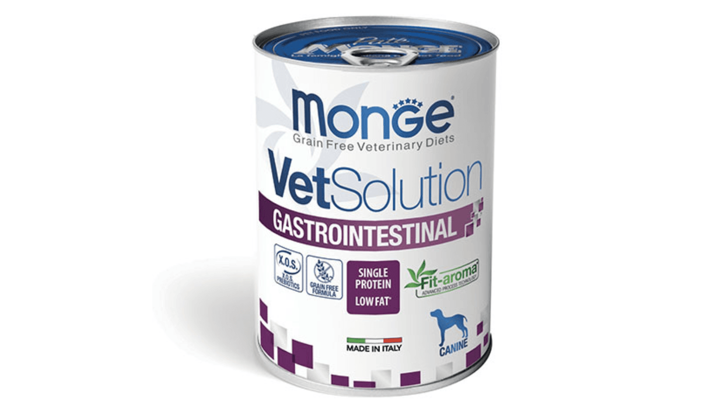 MONGE VETSOLUTION Granule za pse Grain Free Gastrointestinal Low Fat Dog 400g