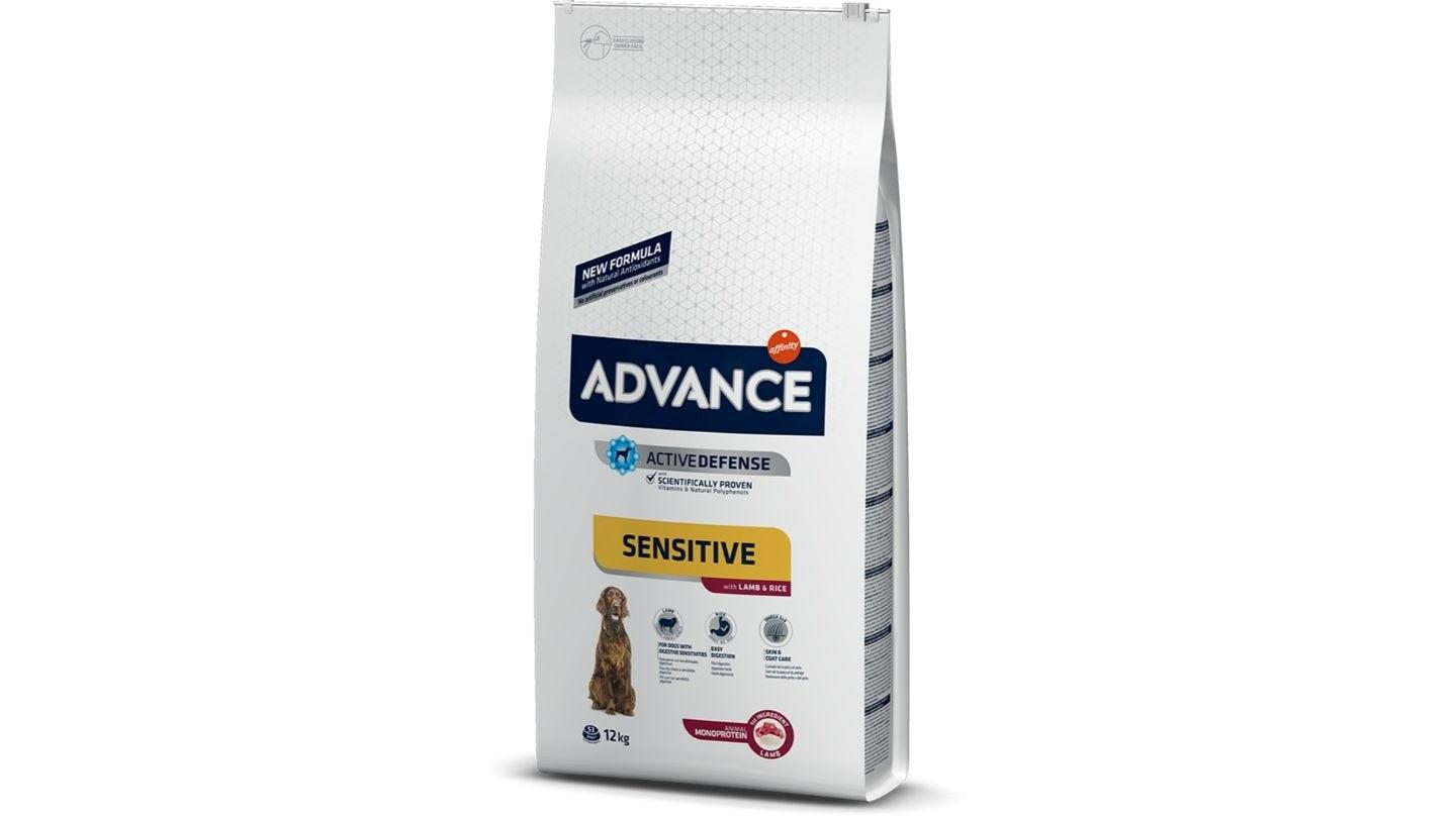 ADVANCE Suva hrana za pse adult sensitive jagnjetina&pirinač 12kg