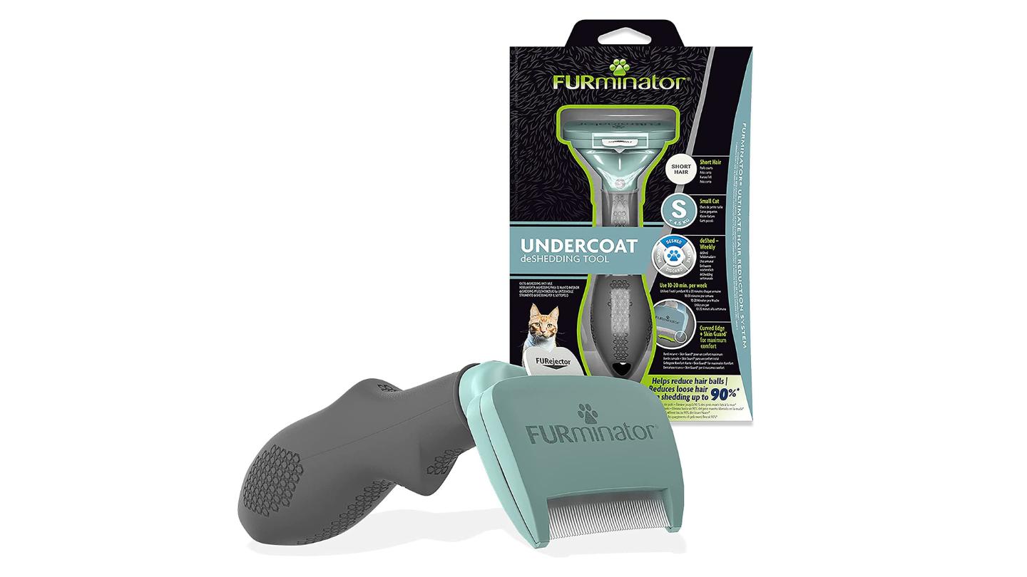 FURMINATOR Četka/trimer za negu krzna kratkodlakih mačaka S