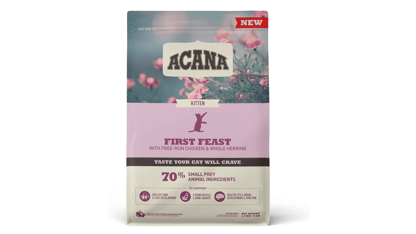 ACANA Suva hrana za mačiće First Feast Piletina i Haringa 1.8 kg