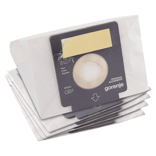 Gorenje GB1PBU GB1 5/1 Kese za usisivač, Set od 5 papirnih kesa + izlazni filter