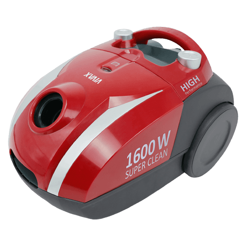 VIVAX VC1610R Usisivač sa kesom, 1600 W, 2 l, Crvena