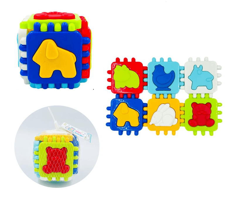 SPINO Igračka za decu Kocka puzla