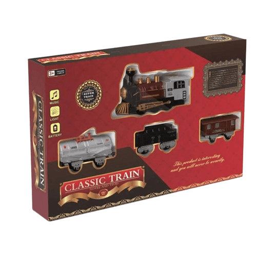 SPINO Igračka za decu Voz sa svetlosnim i zvučnim efektima, Crni