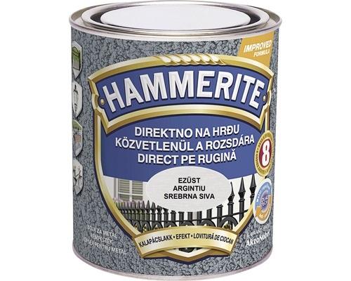 HAMMERITE 3u1 Efekt lak za metal 0,75l, Srebrno-sivi