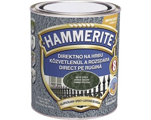 HAMMERITE 3u1 Efekt lak za metal 0,75l, Tamno Zeleni