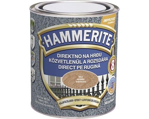 HAMMERITE 3u1 Efekt lak za metal 0,75l, Bakarni