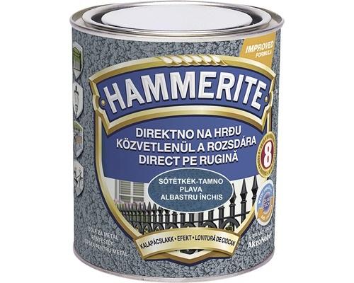 HAMMERITE 3u1 Efekt lak za metal 0,75l, Tamno plavi