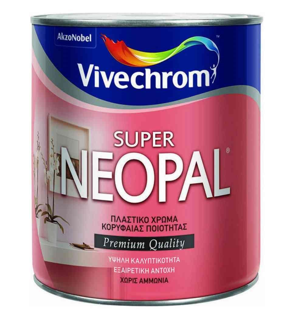 VIVECHROM Emulziona boja za zidove premium kvaliteta 0,75l, White Neopal Super