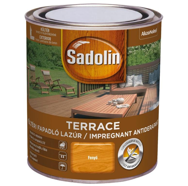 SADOLIN Protiv klizni premaz za drvene gazeće površine Terrace 0,75l, Bor